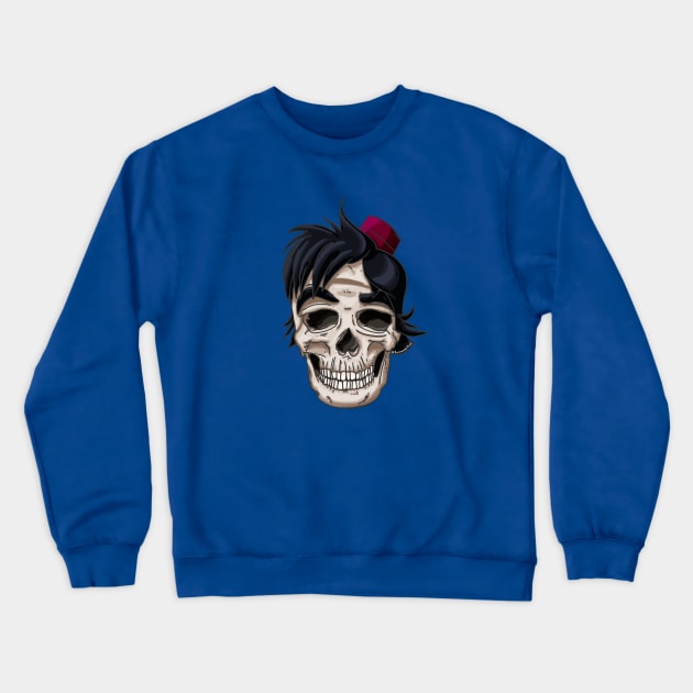 Aladdin Skull Crewneck Sweatshirt by TheLoneWolfStudio